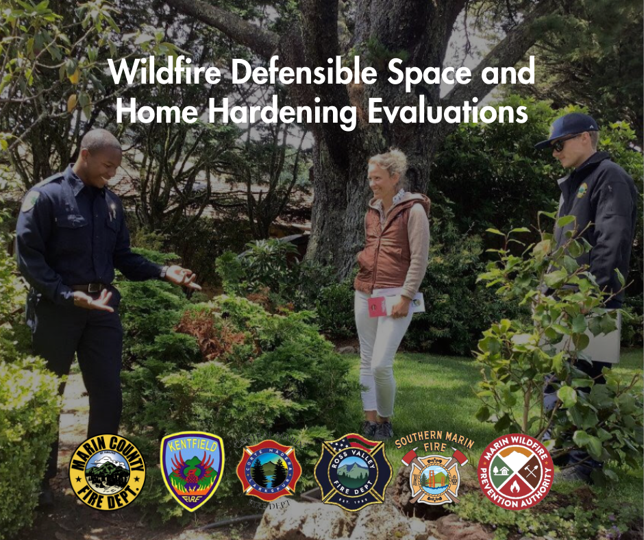 Wildfire Risk Home Evaluations - San Anselmo Sequoia & Brookside Neighborhoods