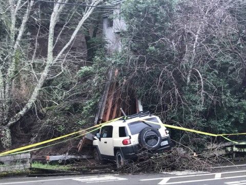 Ross Valley Firefighters Rescue Family Trapped by Mudslide
