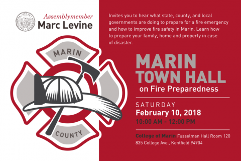 Marin town Hall on wildfire preparedness