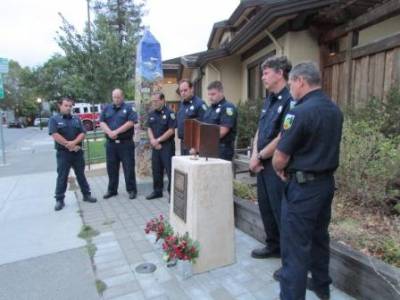 RVFD Firefighters Gather In Rememberance of 9/11