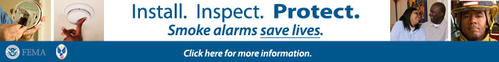 Install. Inspect. Protect. Smoke Alarms Save Lives.  Ross Valley Fire Department Smoke Detectors.