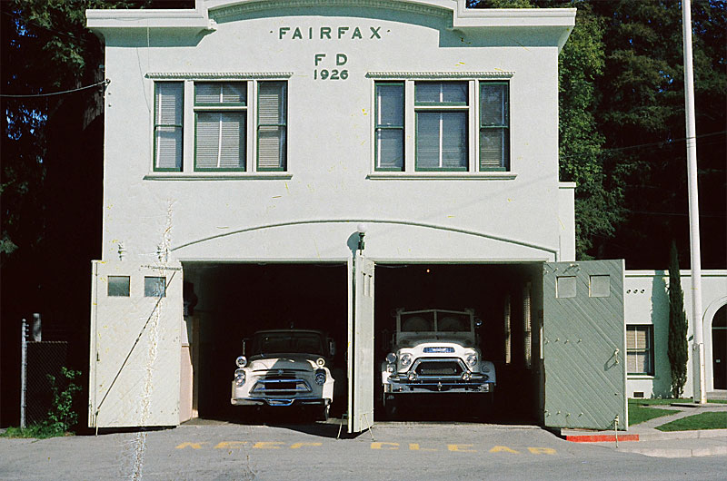 Fairfax Fire House, Circa 1960.