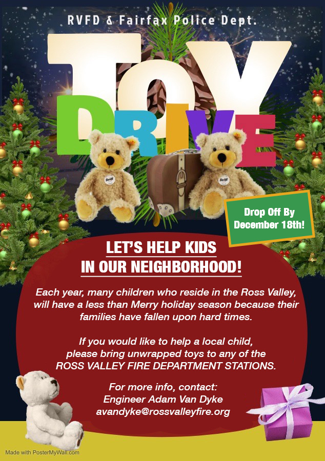 RVFD 2023 Toy Drive